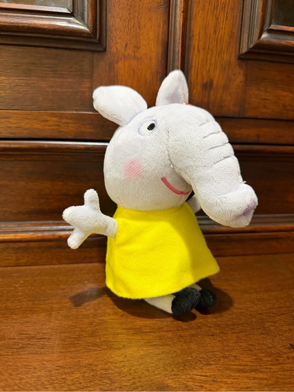 Ty Beanie Babies Emily The Elephant Plush With Tag  - Peppa Pig - UK EXCLUSIVE